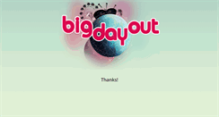 Desktop Screenshot of bigdayout.com