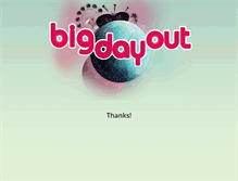 Tablet Screenshot of bigdayout.com
